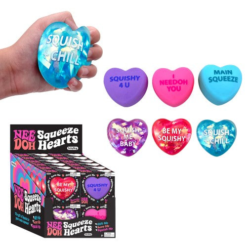 Nee Doh Squeeze Hearts