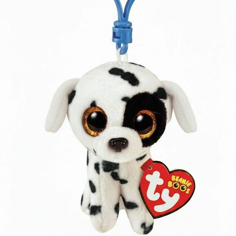 Luther The Spotted Dog Clip Beanie Boo
