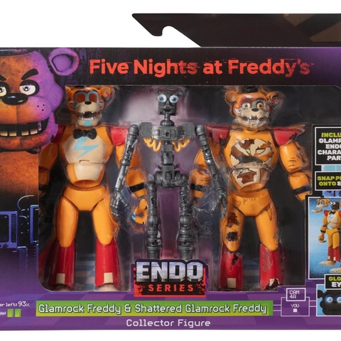 Glamrock Endo Series Collector Figure - Glamrock Freddy - Jazwares Original