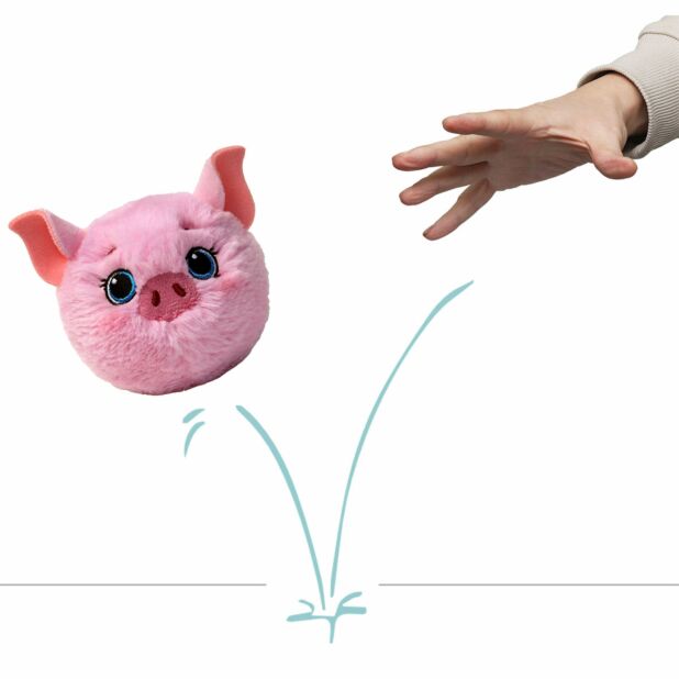 Beanie Bouncer Crystal Pink Pig
