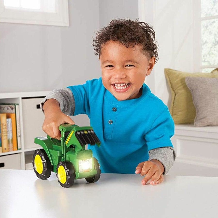 John Deere Tractor/truck Torch Flashlight Kids Vehicle Toy W/ Light/sounds 18m+