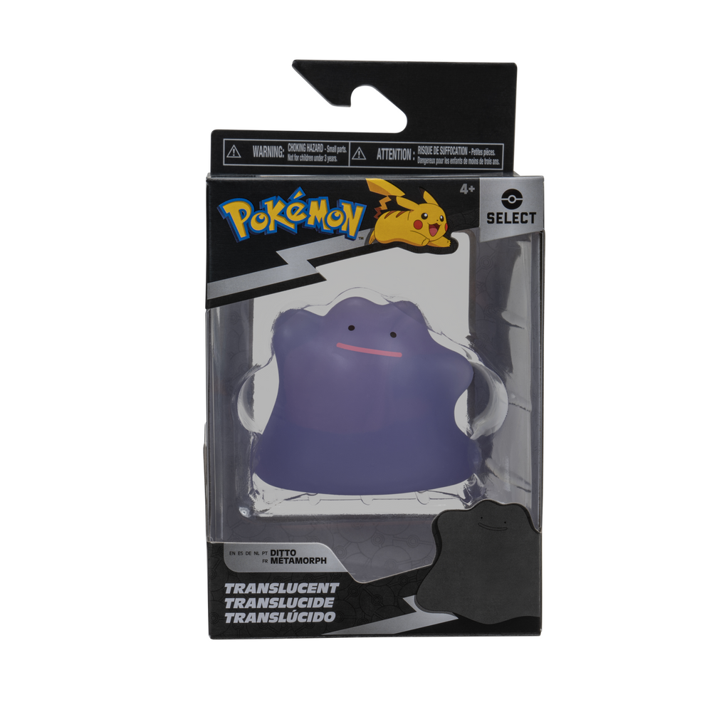 Pokémon Select Translucent Ditto Battle Figure