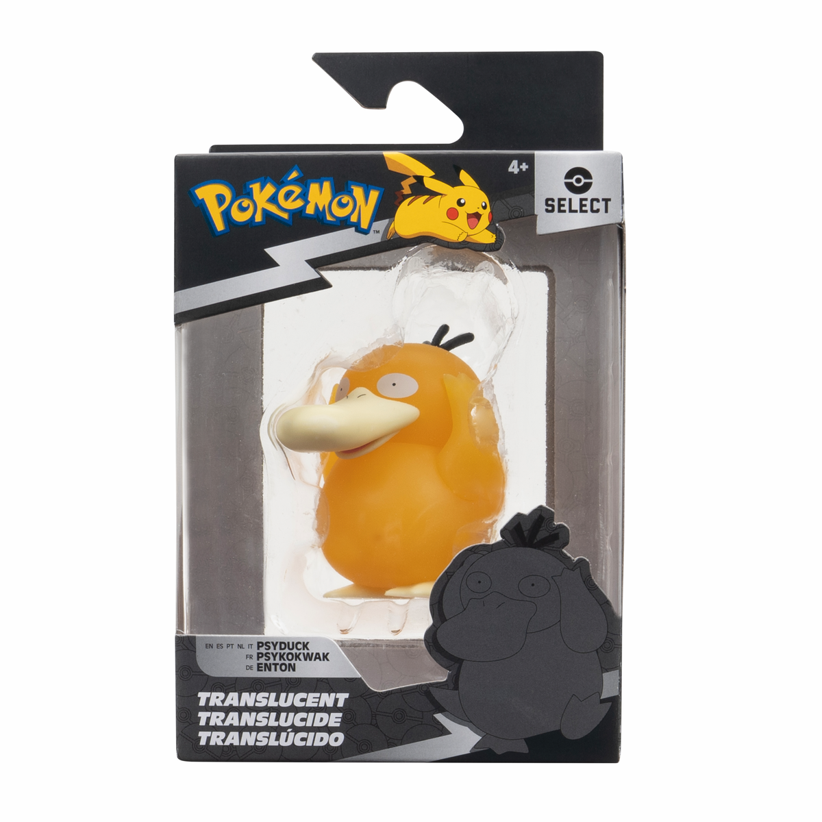 Pokemon Translucent Pokemon Select Translucent Psyduck Battle Figure – Hallie & Finn