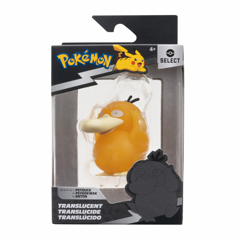 Pokemon Select Translucent Psyduck Battle Figure