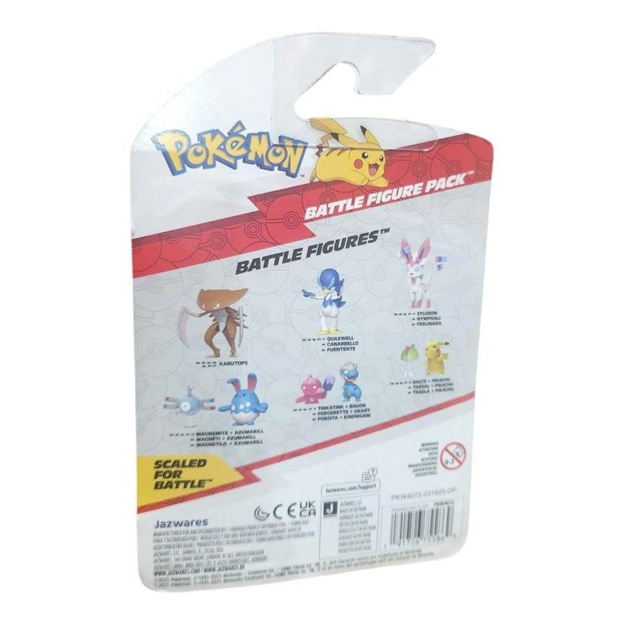 Pokemon Battle Figure Pack Pikachu and Rowlet Action Figure