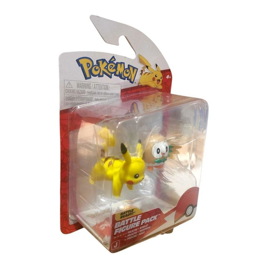 
                      
                        Pokemon Battle Figure Pack Pikachu and Rowlet Action Figure
                      
                    