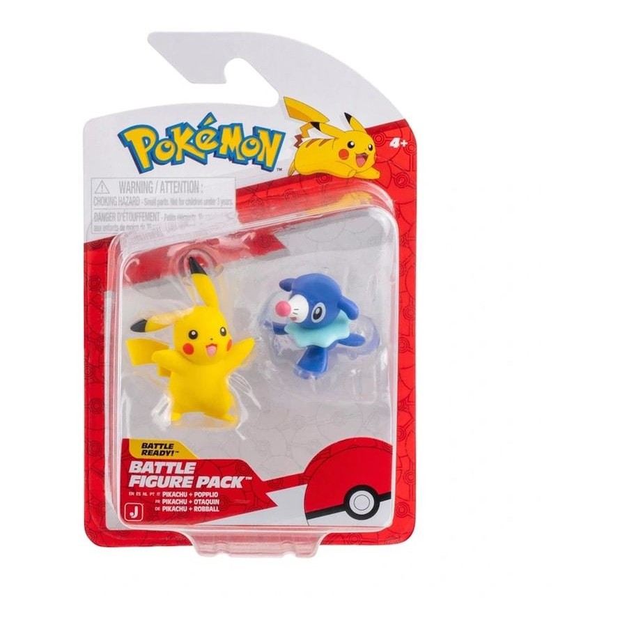 Pokemon Battle Figure Pack Pikachu + Popplio