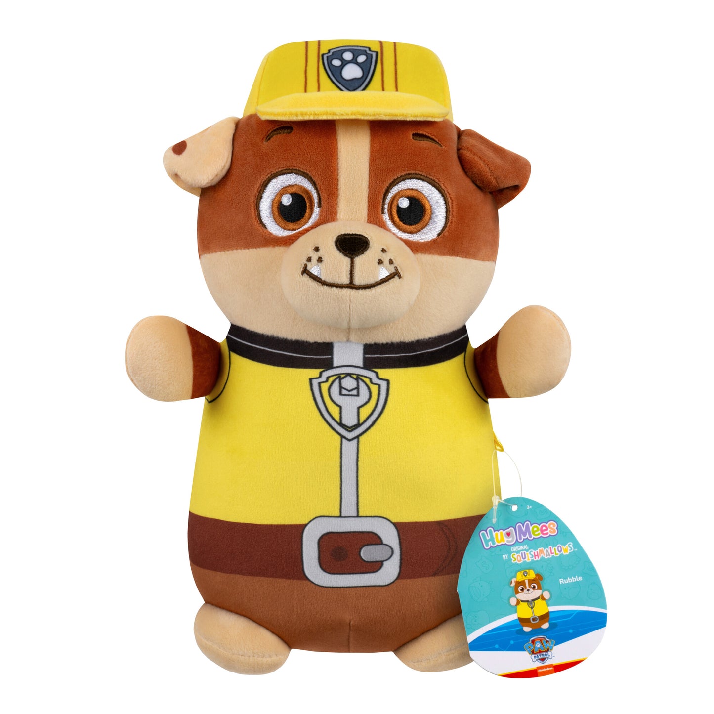 Squishmallow 10" Hugmee Paw Patrol Rubble