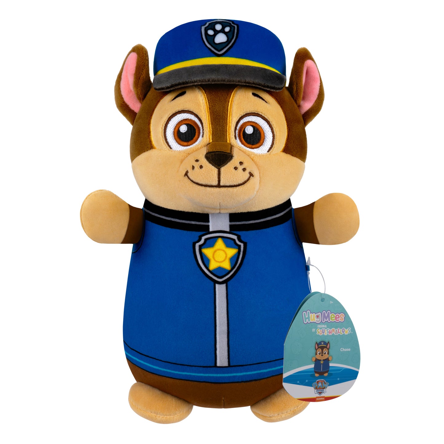 Squishmallows 10" HugMee Paw Patrol Chase