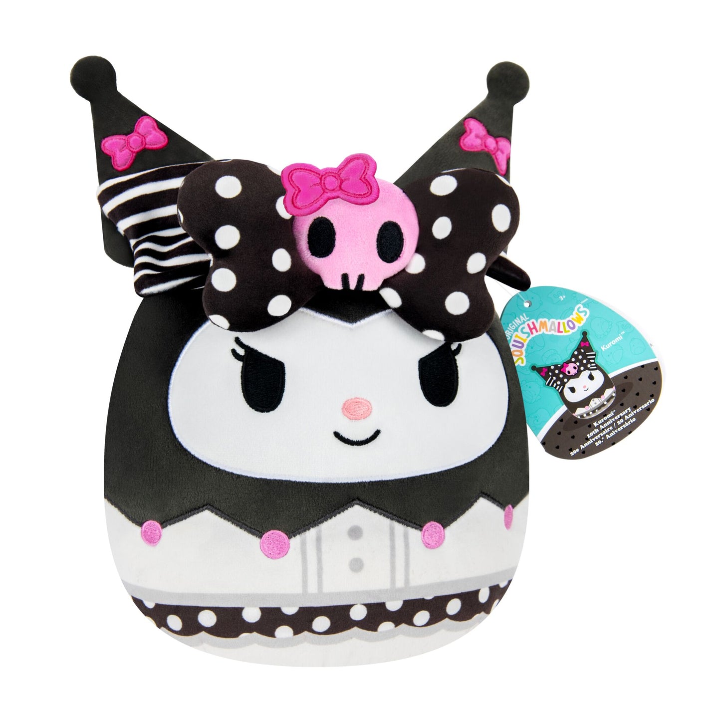 Squishmallows 10" Hello Kitty Kuromi's 20th Anniversay 