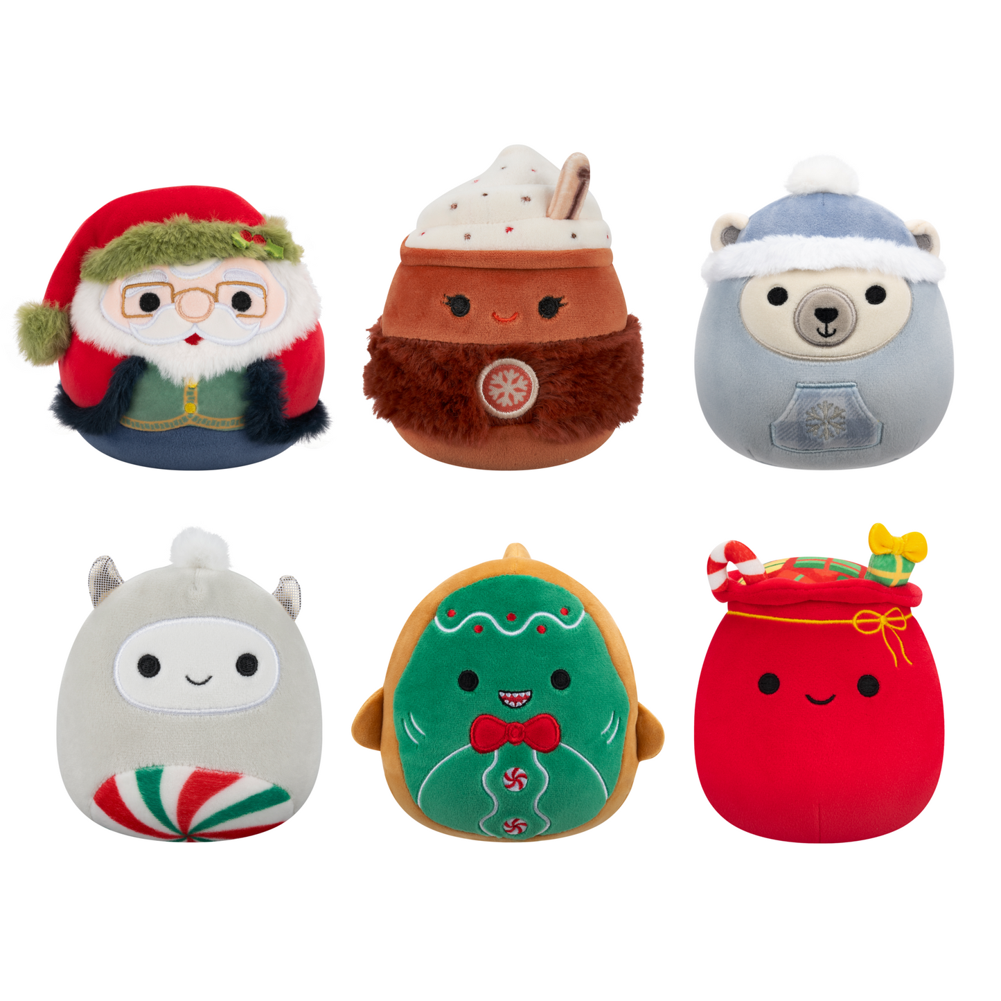 Squishmallows 4inch Plush Mystery Squad Christmas Capsule