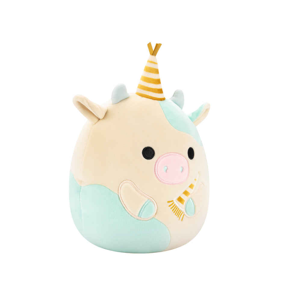 
                      
                        Squishmallows 7.5" - Celebration Belana the Spotted Cow with Party Hat 
                      
                    
