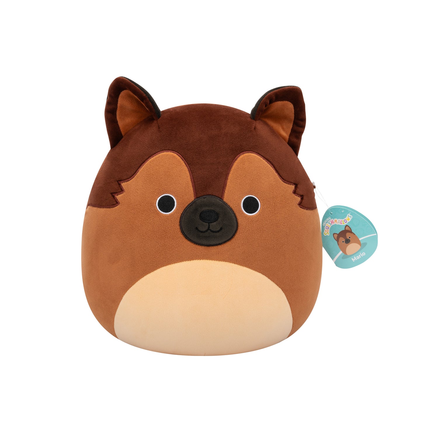 Squishmallows 12" -  Mario the German Shepherd Dog 