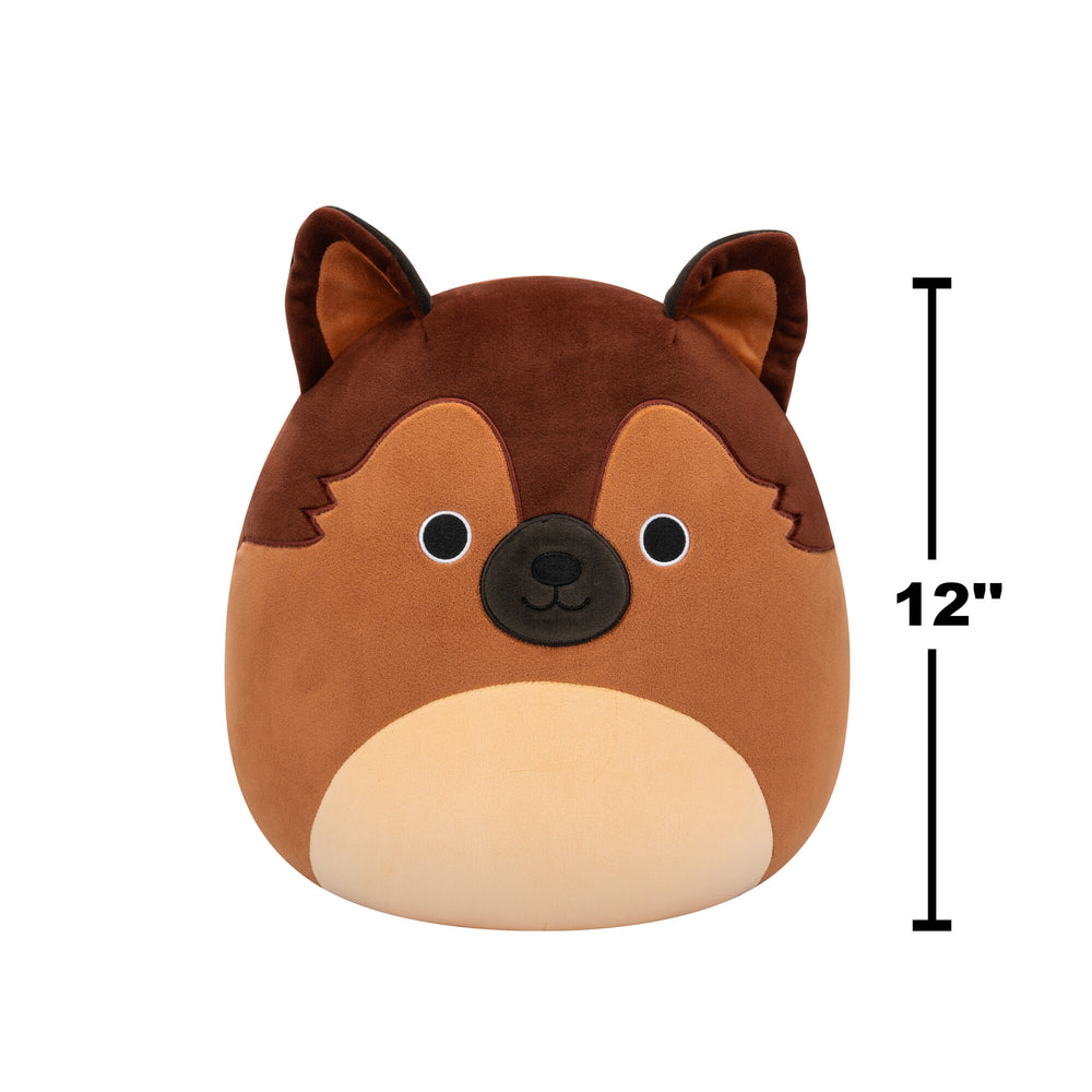 Squishmallows 12" -  Mario the German Shepherd Dog 