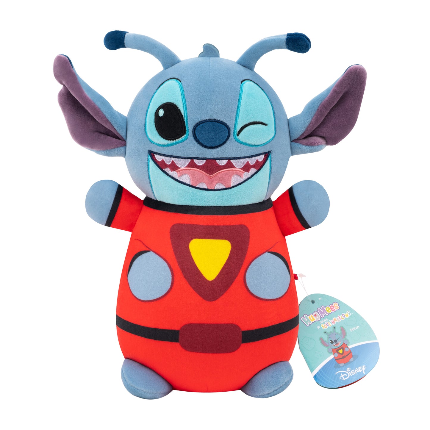 Squishmallow HugMee 10" Stitch Alien Suit