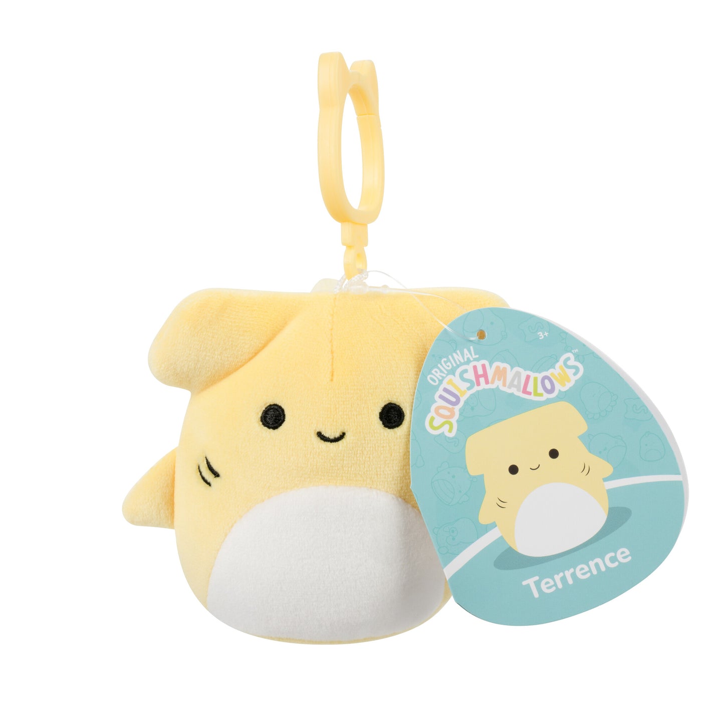 Squishmallows 3.5" Clip on Little Plush - Terrence the Shark