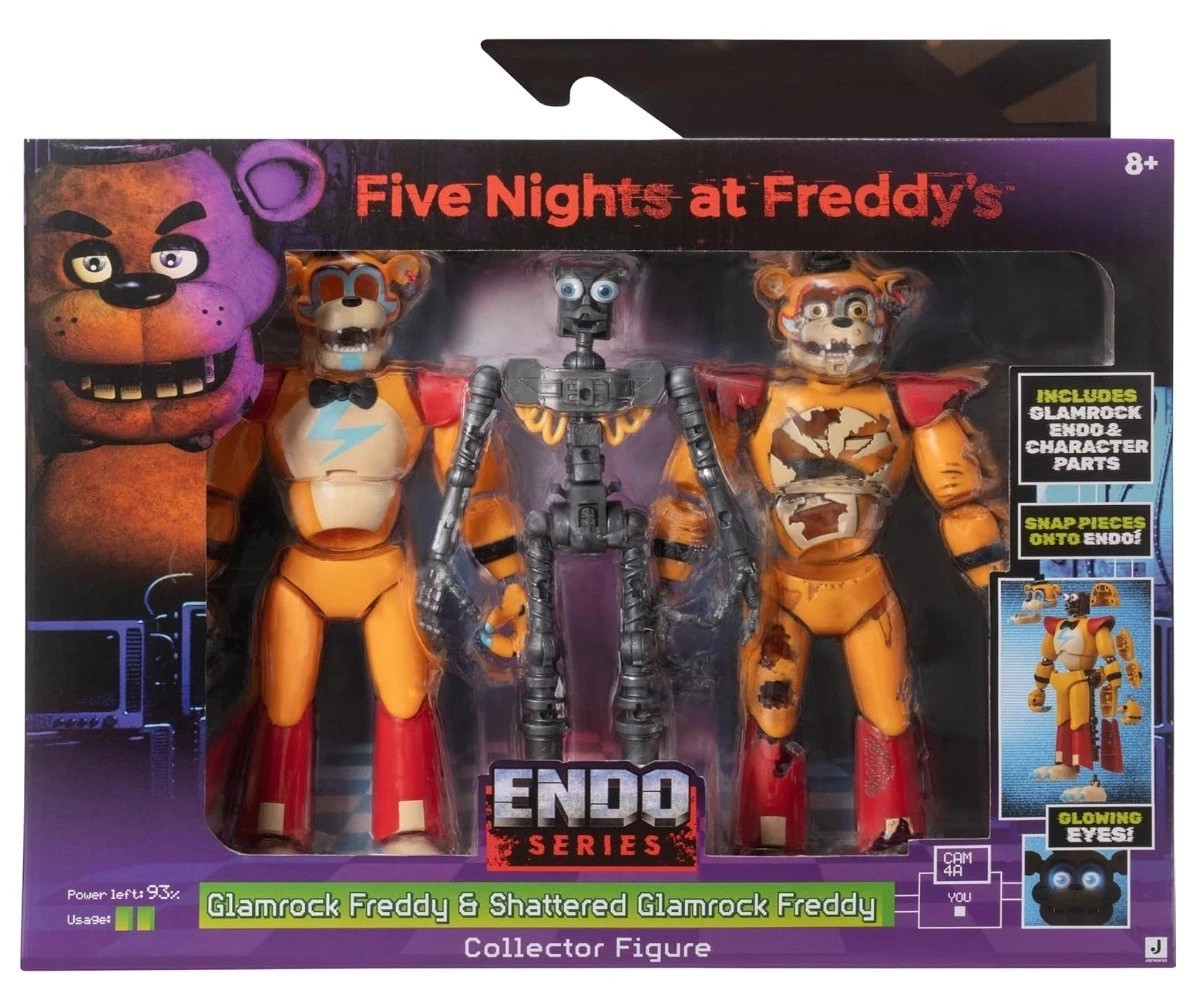 Glamrock Endo Series Collector Figure - Glamrock Freddy - Jazwares Original