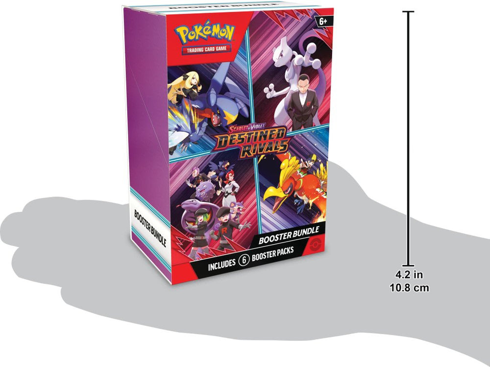 
                      
                        Pokemon TCG Scarlet & Violet 10 Destined Rivals Booster Bundle
                      
                    