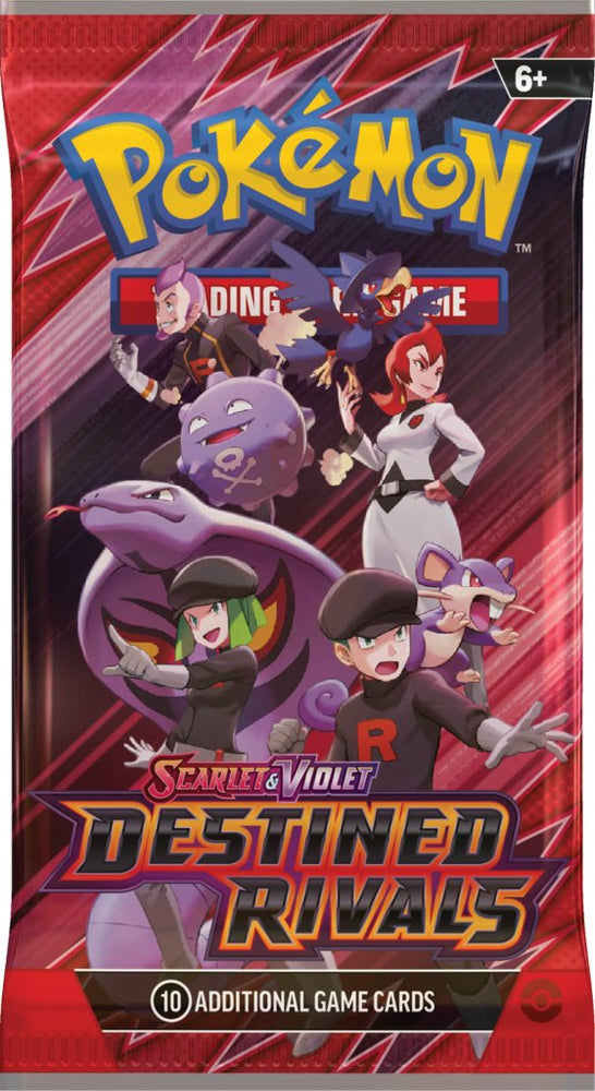 
                      
                        Pokémon TCG Scarlet & Violet Destined Rivals Booster
                      
                    