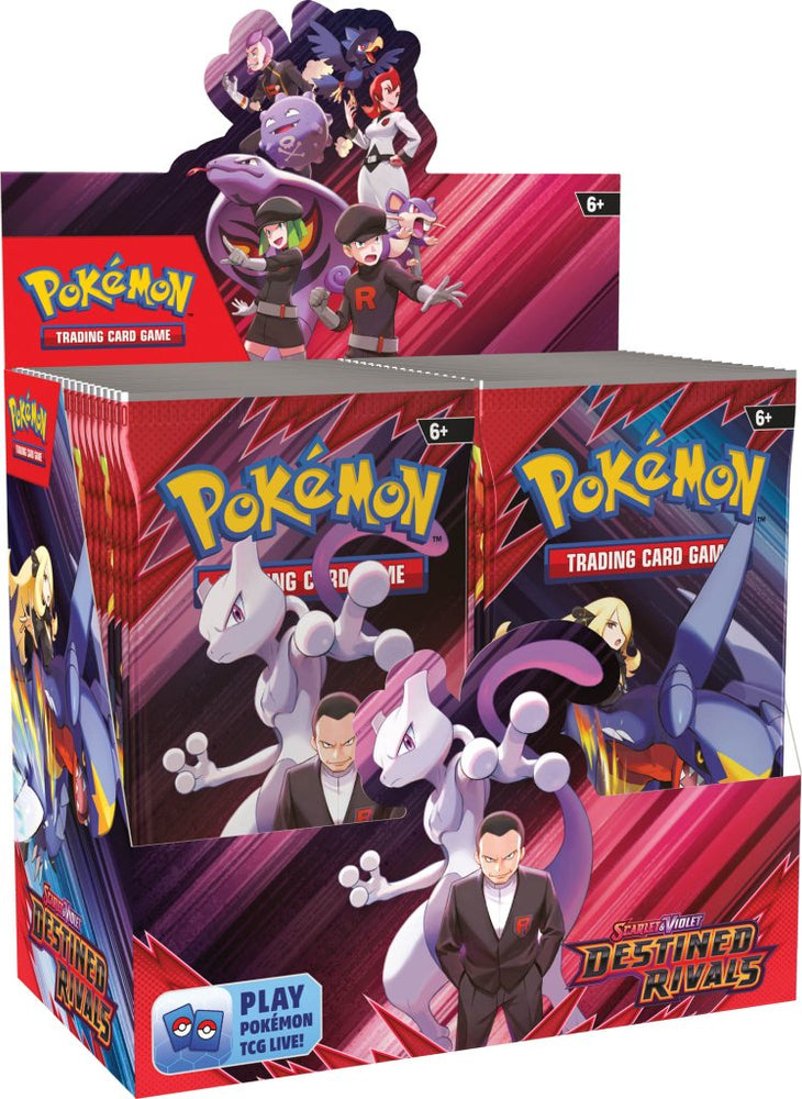 
                      
                        Pokémon TCG Scarlet & Violet Destined Rivals Booster
                      
                    