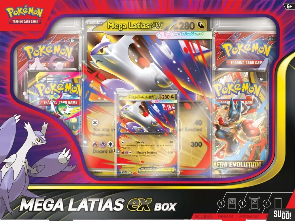 POKEMON TCG MEGA LATIAS BOX: 2025
