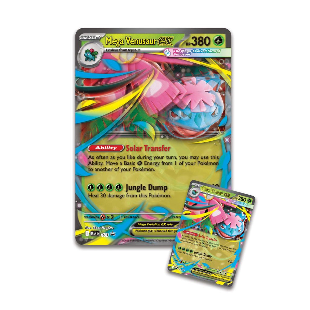 
                      
                        Pokémon TCG: Mega Venusaur ex Premium Collection
                      
                    