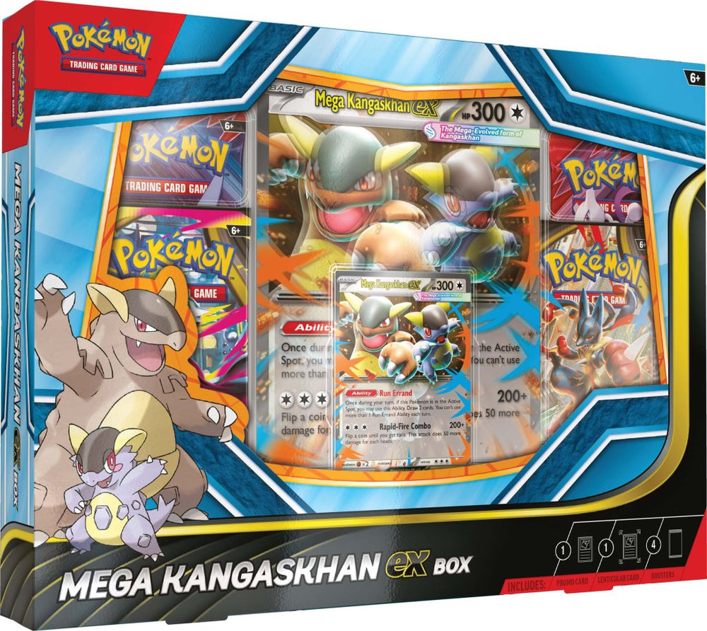 
                      
                        Pokémon TCG: Mega Kangaskhan ex Box
                      
                    