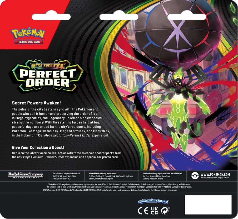 Pokémon TCG MEA EVOLUTION PERFECT ORDER