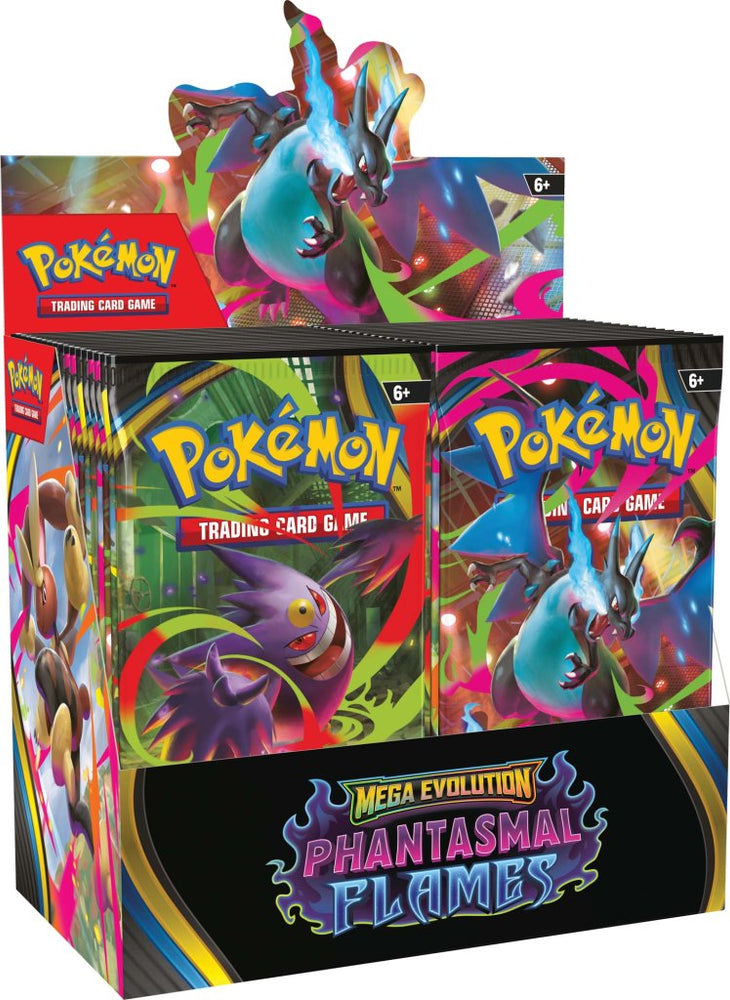 Pokemon TCG Mrga Evolutions 2 Phantasmal Flames Booster
