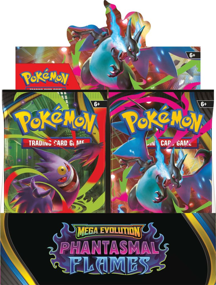 
                      
                        Pokemon TCG Mrga Evolutions 2 Phantasmal Flames Booster
                      
                    
