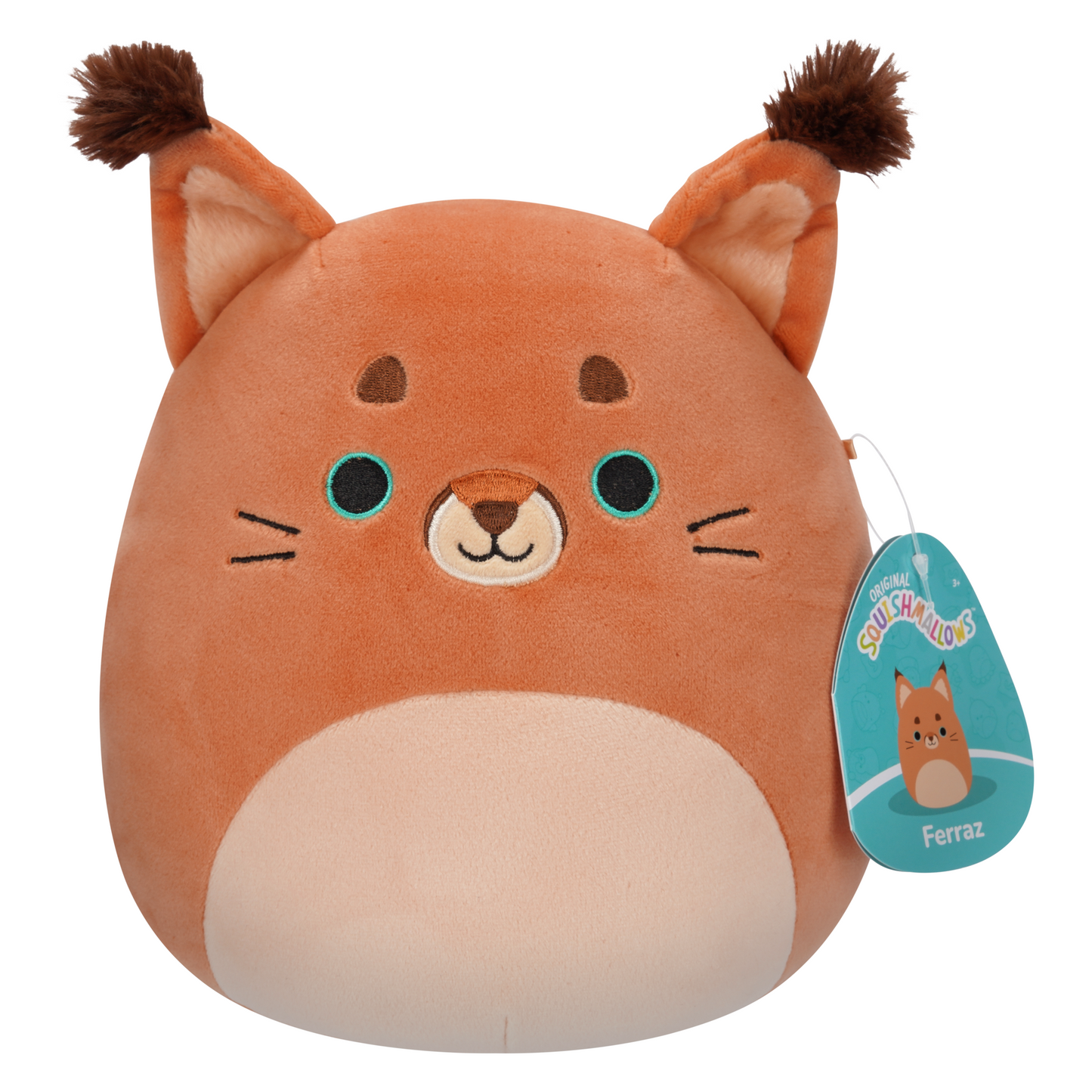 Squishmallows 7.5" Ferraz Orange Caracal Cat