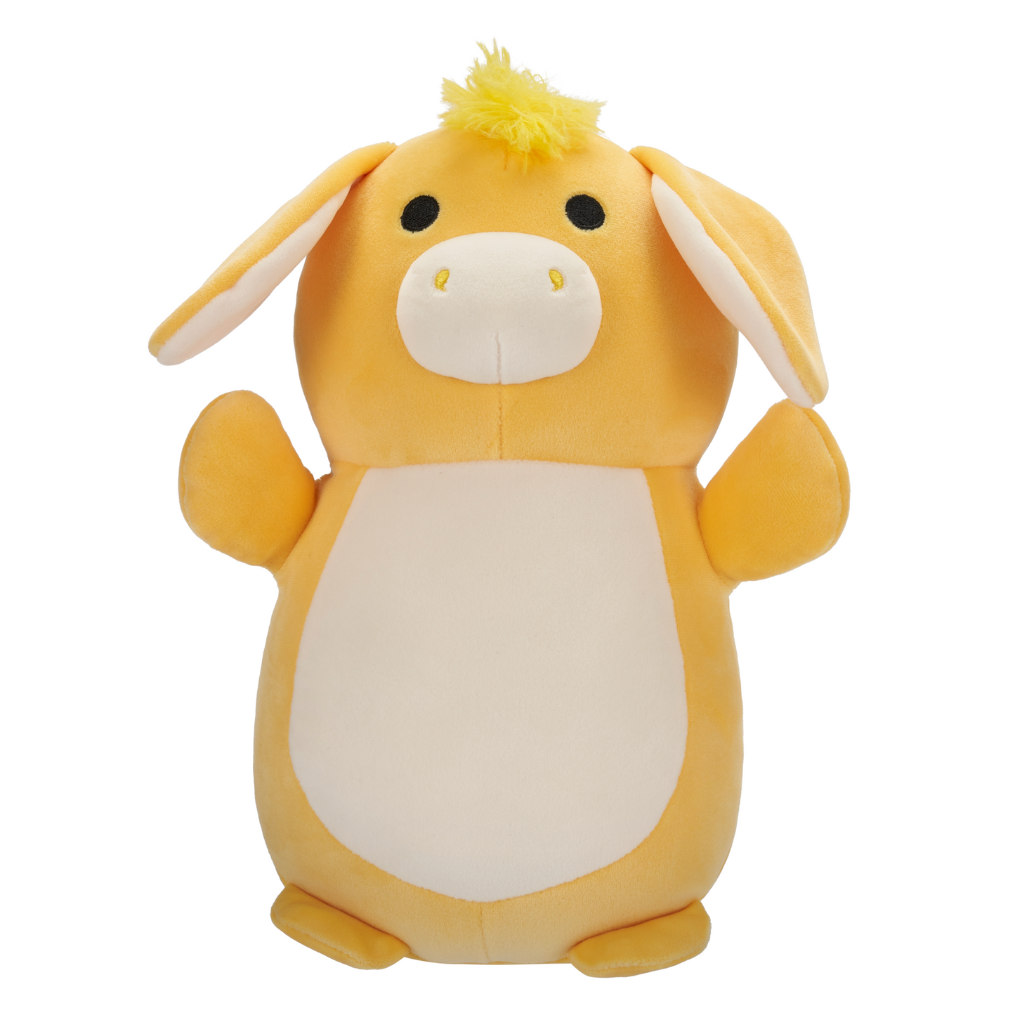 Squishmallows 10" HugMees Plush - Gavyn the yellow Donkey