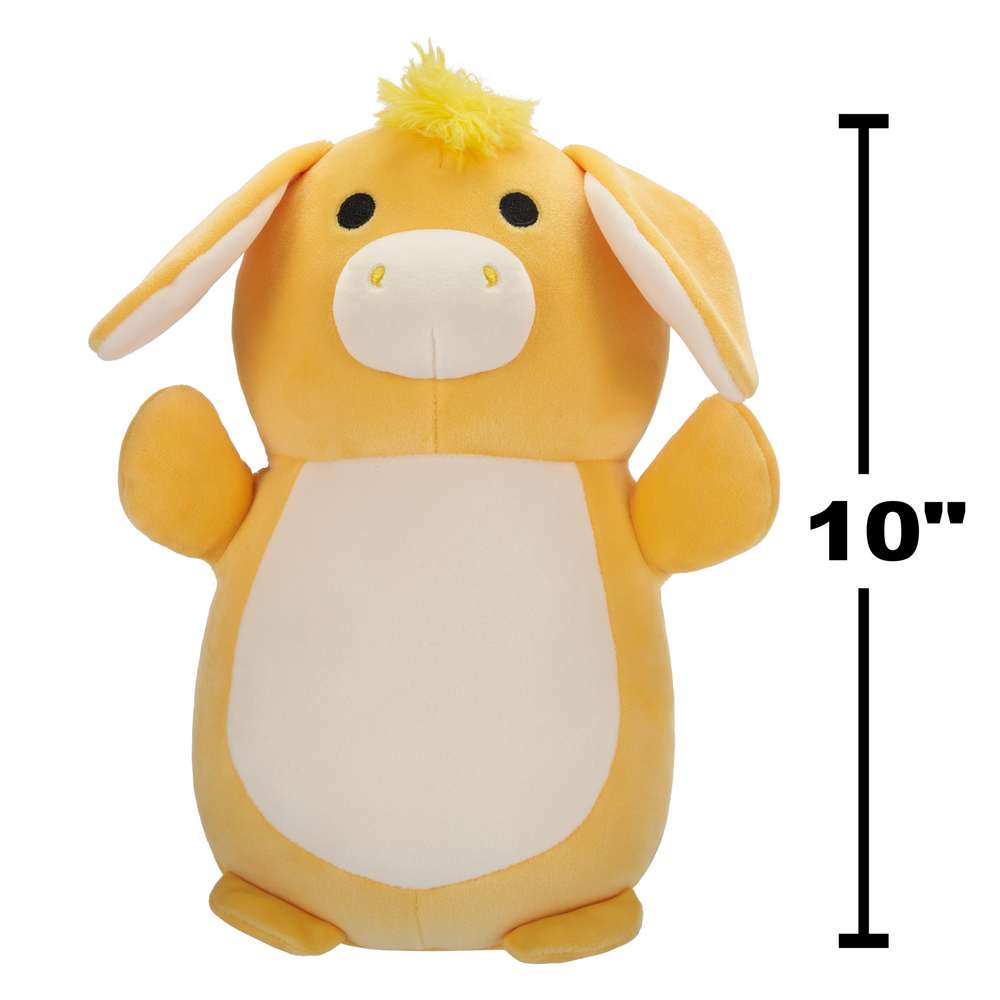 
                      
                        Squishmallows 10" HugMees Plush - Gavyn the yellow Donkey
                      
                    