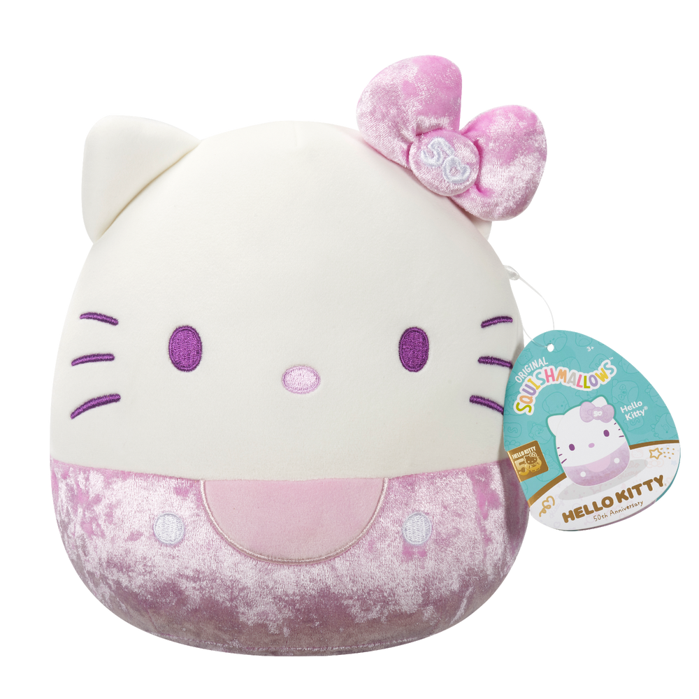 
                      
                        Squishmallow 8" 50th Anniversary Hello Kitty Velvet - Purple
                      
                    