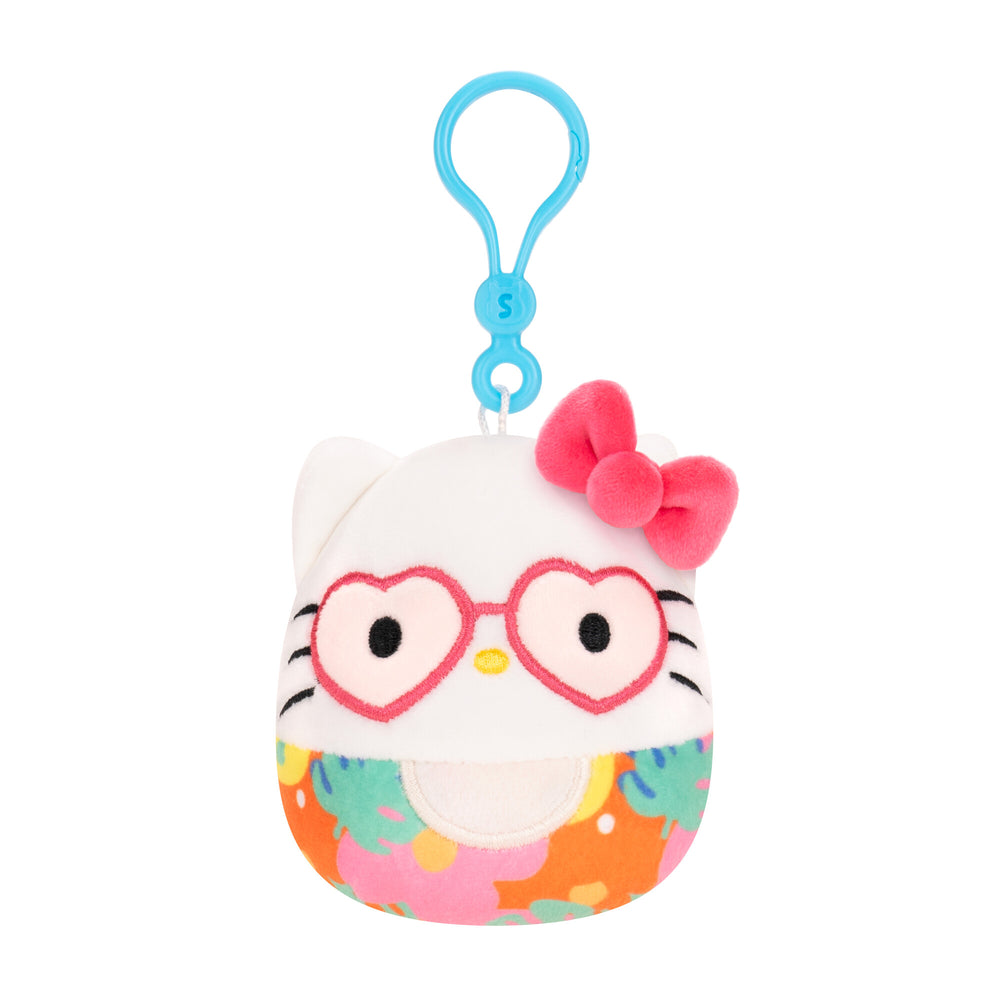 Squishmallows 3.5 inch Clip On - Sanrio Hello Kitty Tropical