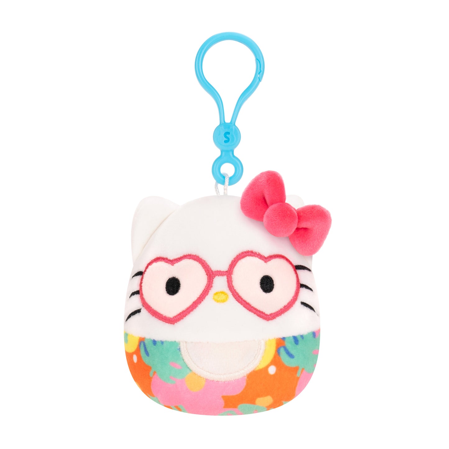Squishmallows 3.5 inch Clip On - Sanrio Hello Kitty Tropical