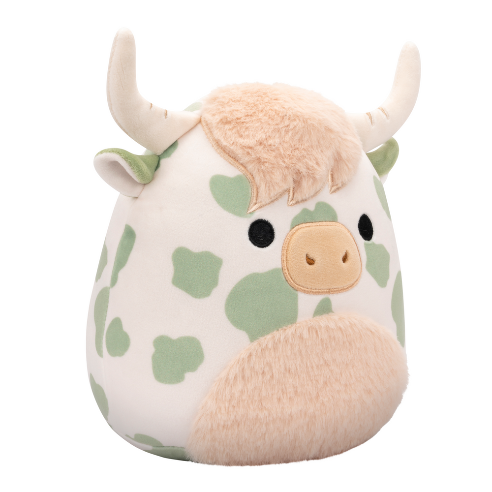 
                      
                        Squishmallows 7.5inch Celestino the Sage Green Spotted Highland Cow
                      
                    