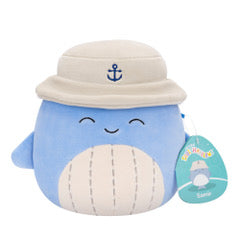 Squishmallows 7.5inch Samir the Blue Whale