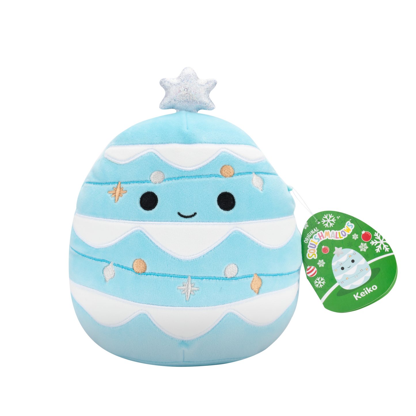 Squishmallows 7.5inch Christmas Keiko