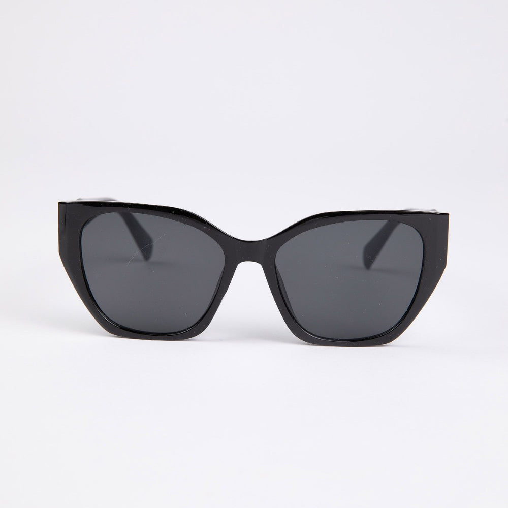 SUNGLASSES HOLIDAY BRAND MEMPHIS BLACK AND LATTE