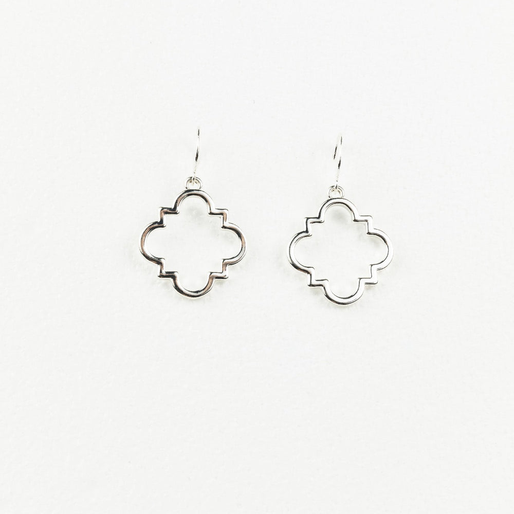 EARRINGS HOLIDAY BRAND INCA SILVER