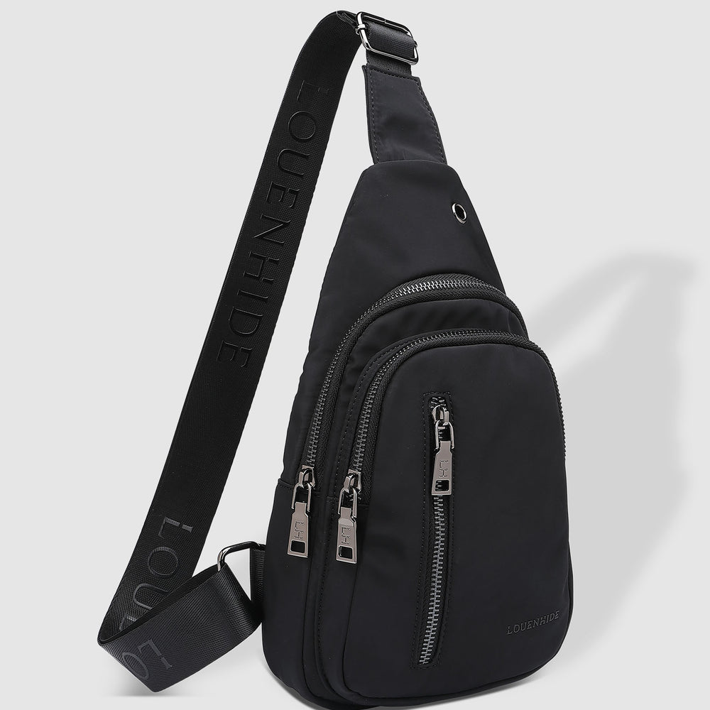 Louenhide Boyd Nylon Sling bag Black