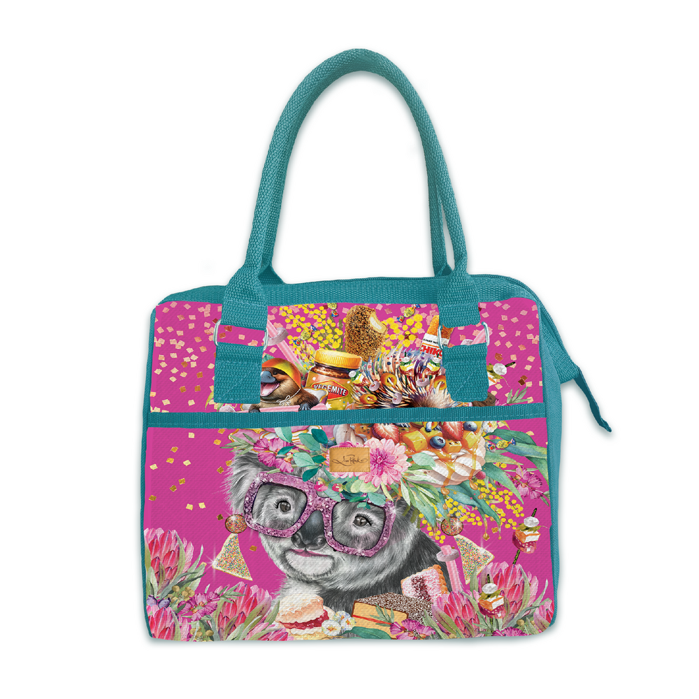 Lisa Pollock Lunch Cooler Bag Oz Foodie Koala