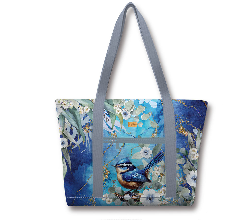 Lisa Pollock Large Tote Cooler Bag Cheeky Wrens