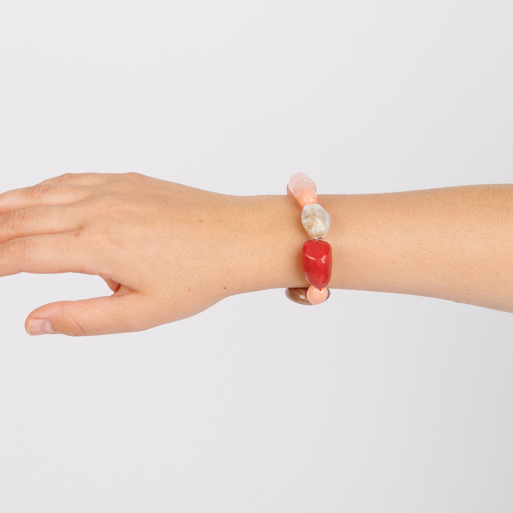 Holiday Trading Co Bracelet "Holly" red