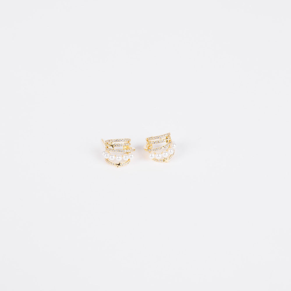 Holiday Trading Co Earrings "Eve" Pearl