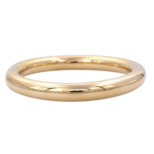 Bangle Thick Round in Gold