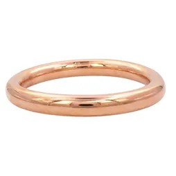 Bangle Thick Round in Rose Gold
