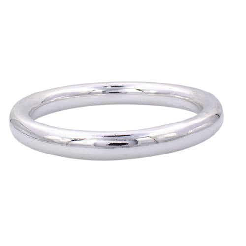 Bangle thick Silver round