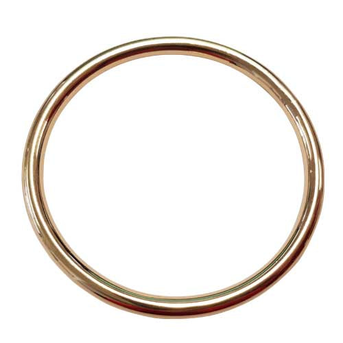 bangle plain metal gold and Silver